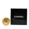 Chanel Gold Plated CC Brooch Secondhand
