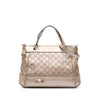 Gucci Metallic Guccissima Mayfair Satchel Secondhand