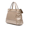 Gucci Metallic Guccissima Mayfair Satchel Secondhand