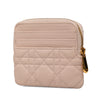 Dior Calfskin Cannage Supple Caro Lavender Coin Pouch Secondhand
