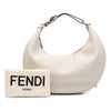 Fendi Medium Leather Fendigraphy Hobo Secondhand