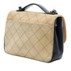 Chanel Medium CC Quilted Suede Business Affinity Flap Secondhand