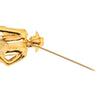 Chanel Gold Plated Coco Mademoiselle Pin Brooch Secondhand