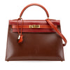 Secondhand Hermès Tricolor Box Calf Kelly Sellier 32