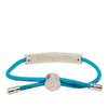 Louis Vuitton Nylon and Brass LV Space Bracelet Secondhand