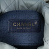 Chanel CC Quilted Calfskin Resin Bi-Color Chain Bucket Bag Secondhand