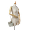 Chanel CC Quilted Calfskin Resin Bi-Color Chain Bucket Bag Secondhand