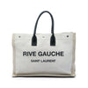 Saint Laurent Large Canvas Rive Gauche Tote Secondhand