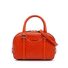 Gucci Small Microguccissima Bree Satchel Secondhand