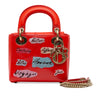 Dior Mini Calfskin Sequin Embellished Lady Dior Secondhand