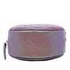 Chanel Quilted Iridescent Lambskin Round Clutch With Chain Secondhand