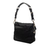 Prada Saffiano Trimmed Tessuto Shoulder Bag Secondhand