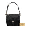 Prada Saffiano Trimmed Tessuto Shoulder Bag Secondhand