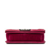 Chanel Small Quilted Velvet Boy Flap Secondhand