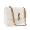 Secondhand Saint Laurent Medium Boucle Tweed Patchwork Jamie Shoulder Bag