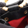 Chanel Quilted Lambskin Pearl Crown Drawstring Bucket Bag Secondhand