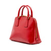 Secondhand Prada Small Saffiano Vernice Promenade Satchel