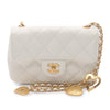 Chanel Mini Rectangular Quilted Lambskin Heart Charms Flap Secondhand