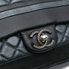 Chanel Medium Bicolor Quilted Calfskin Flap Secondhand