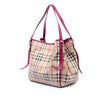 Burberry Small Haymarket Check Coated Canvas Canterbury Tote Secondhand
