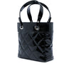 Chanel Small Quilted Patent Paris Biarritz Tote Secondhand