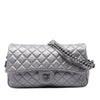 Chanel Medium Quilted Metallic Grained Calfskin Casual Rock Flap Secondhand