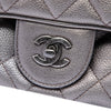 Chanel Medium Quilted Metallic Grained Calfskin Casual Rock Flap Secondhand