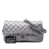 Chanel Medium Quilted Metallic Grained Calfskin Casual Rock Flap Secondhand