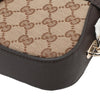 Gucci Mini GG Canvas Web Moon Side Shoulder Bag Secondhand