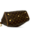 Louis Vuitton LOUIS VUITTON Tivoli PM Monogram Handbag leather PVC Brown 19763 Secondhand