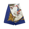 Hermès Marine et Cavalerie Silk Scarf Secondhand