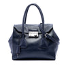 Prada Glace Calf Sound Lock Satchel Secondhand