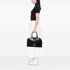 Saint Laurent Textured Fabric and Patent Easy Y Tote Secondhand