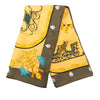Hermès Plumes et Grelots Silk Scarf 90 Secondhand