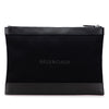 Balenciaga Canvas Navy Clip M Clutch Secondhand