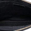 Saint Laurent Croc Embossed Leather Monogram Document Holder Secondhand