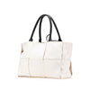 Bottega Veneta Medium Canvas Maxi Intrecciato Arco Tote Secondhand