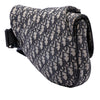 Dior Oblique Canvas Saddle Crossbody Secondhand