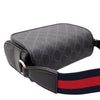 Secondhand Gucci GG Supreme Web Flap Messenger Bag