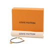 Louis Vuitton Monogram and Gold Plated Blooming Heart Charm Bracelet Secondhand