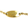 Louis Vuitton Gold Plated Essential V Necklace Secondhand