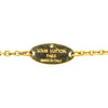 Louis Vuitton Gold Plated Essential V Necklace Secondhand