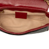 Gucci Super Mini GG Marmont Matelasse Leather Torchon Flap Crossbody Secondhand