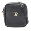 Chanel Stitched Goatskin Casual Trip North South Camera Case Secondhand