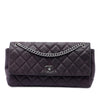 Chanel Matte Quilted Caviar Leather Lady Pearly Flap Secondhand