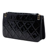 Chanel Quilted Patent Golden Class Accordion Flap Secondhand