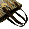 Burberry House Check Canvas Handbag Secondhand