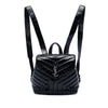 Saint Laurent Small Matelasse Patent Monogram LouLou Backpack Secondhand