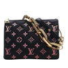 Secondhand Louis Vuitton Bicolor Monogram Embossed Lambskin Coussin BB