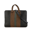 Bottega Veneta Nappa Intrecciato Club Fume Briefcase Secondhand